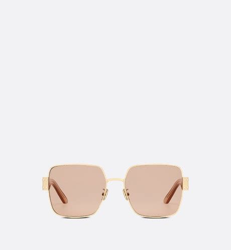 DiorSignature S4U Nude Square Sunglasses 